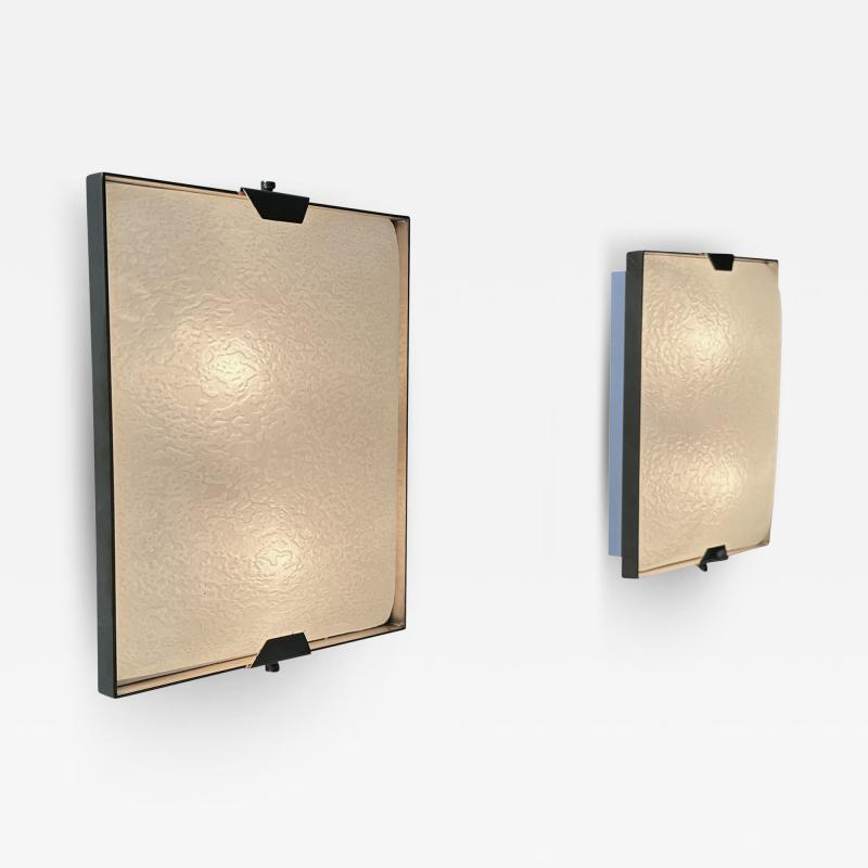  Fontana Arte FontanaArte Fontana Arte wall lights or sconces a pair