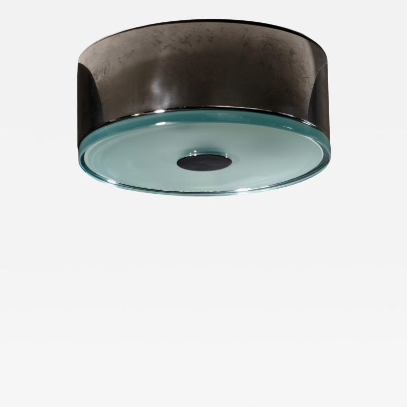  Fontana Arte FontanaArte Max Ingrand ceiling lamp for Fontana Arte