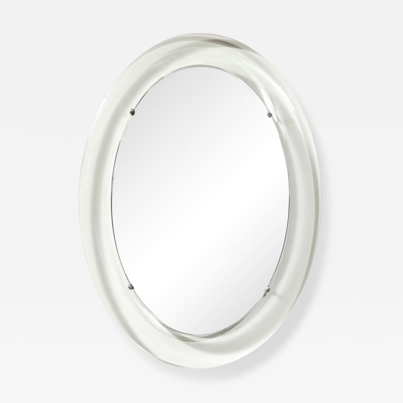  Fontana Arte FontanaArte Oval Mirror by Fontana Arte