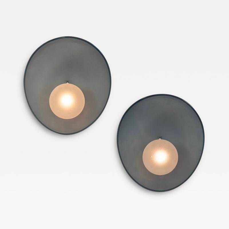  Fontana Arte Pair Fontana Arte wall lights