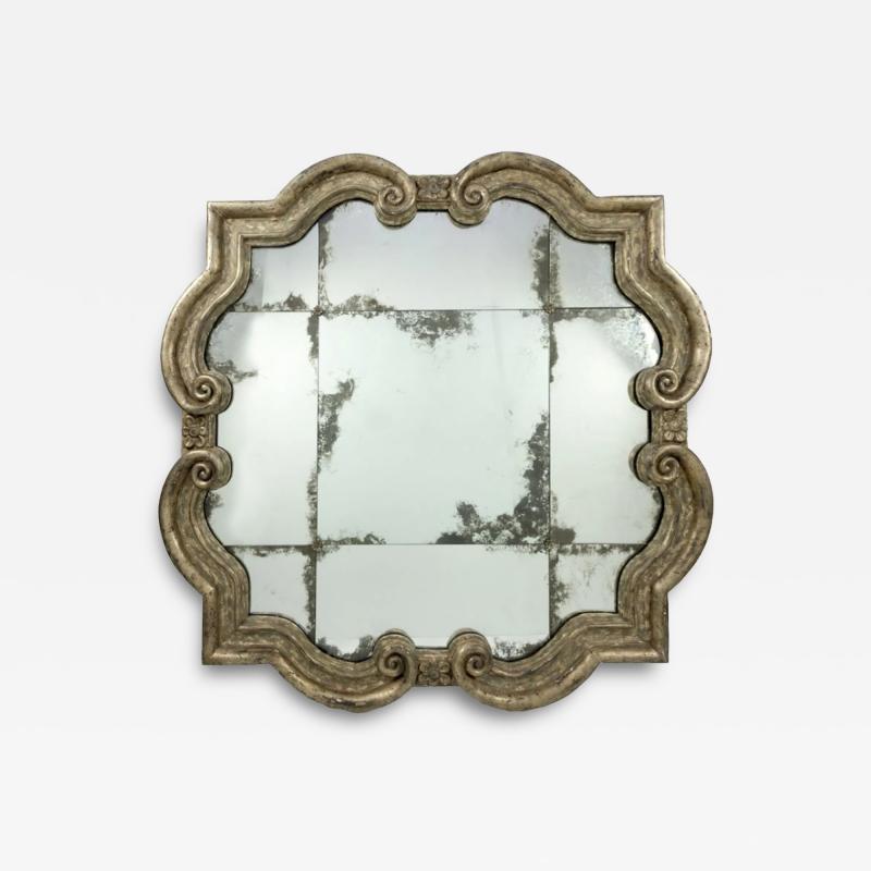  Formations Formations Quatrefoil Mirror in Silver Finish 53 5 