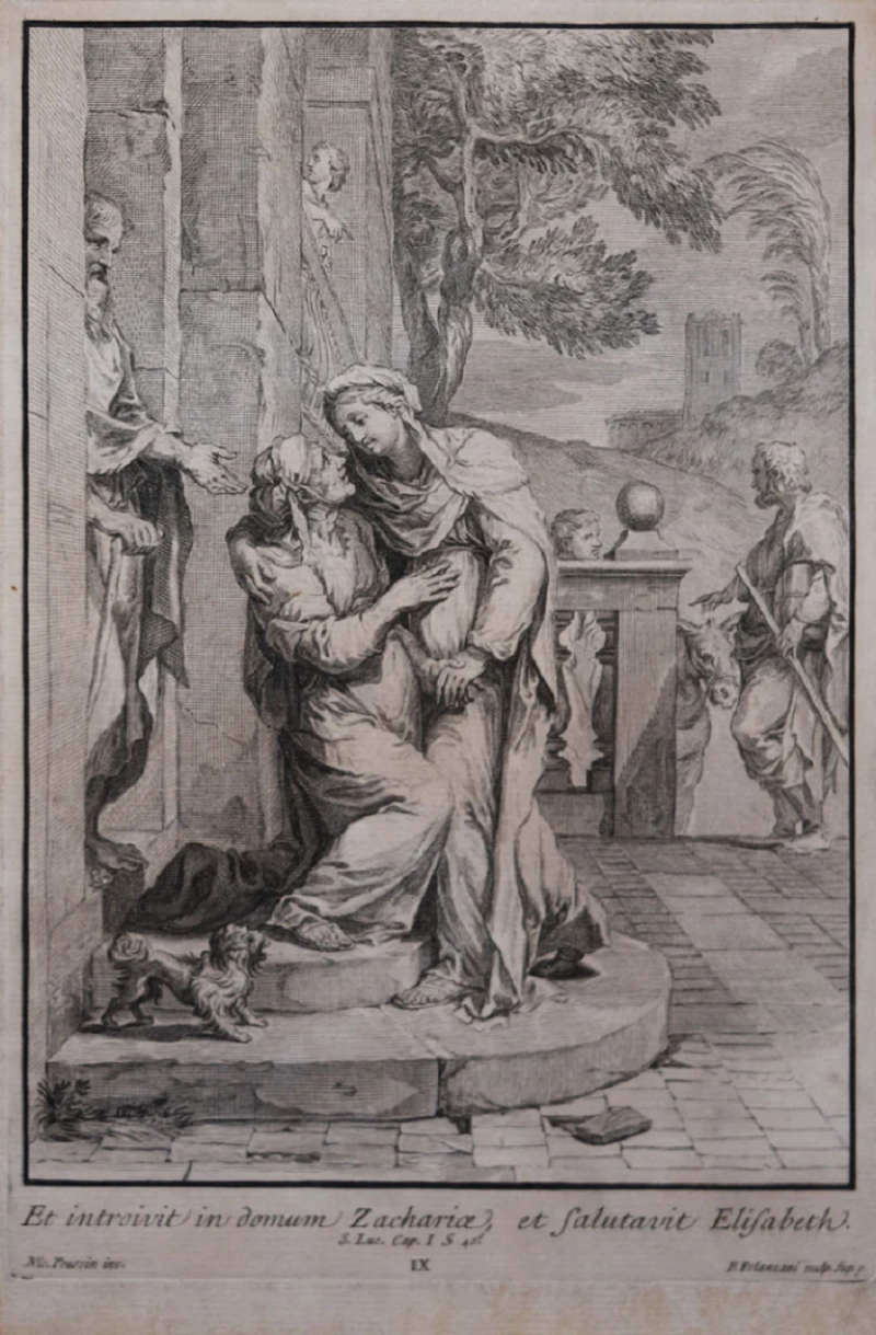  Francesco Colanzani ET INTROIVIT IN DONUM ZACHARIAE ET SALUTAVIT ELIZABETH