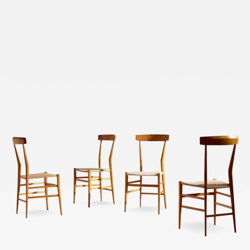  Fratelli Podest Fratelli Podest high back chairs Model P5 Chiavari 1970s