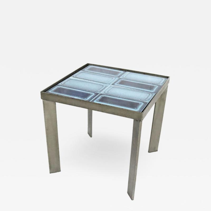  Freres Cloutier Freres Cloutier Tile Side Table