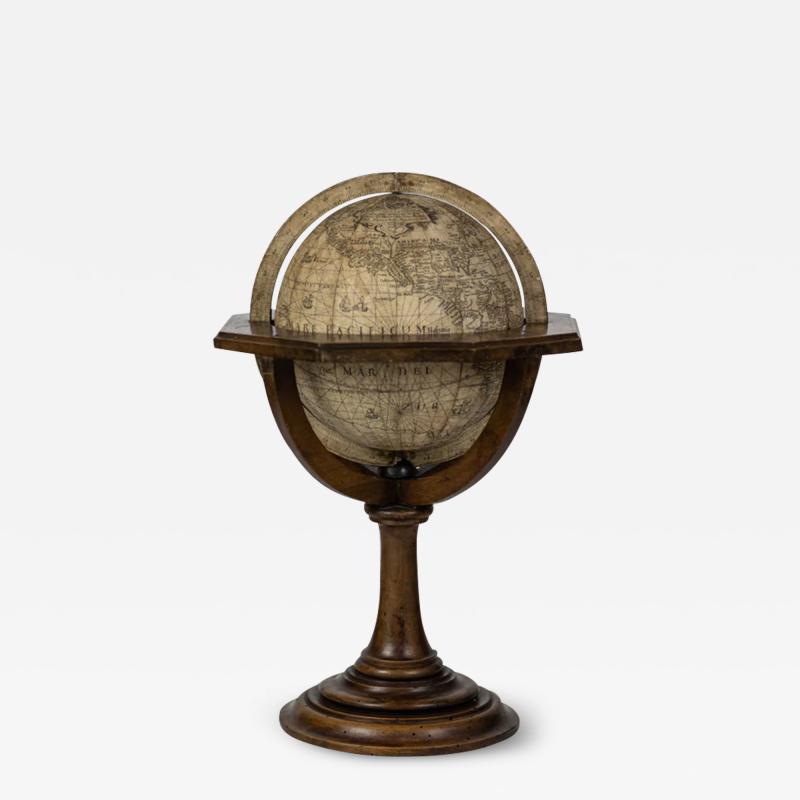  GIUSEPPE DI ROSSI AFTER JODOCUS HONDIUS 1563 1612 TERRESTRIAL GLOBE