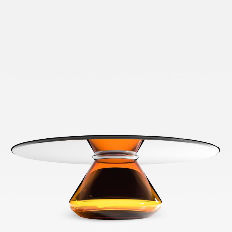  GRZEGORZ MAJKA LTD Amber Eclipse II Contemporary Coffee Table