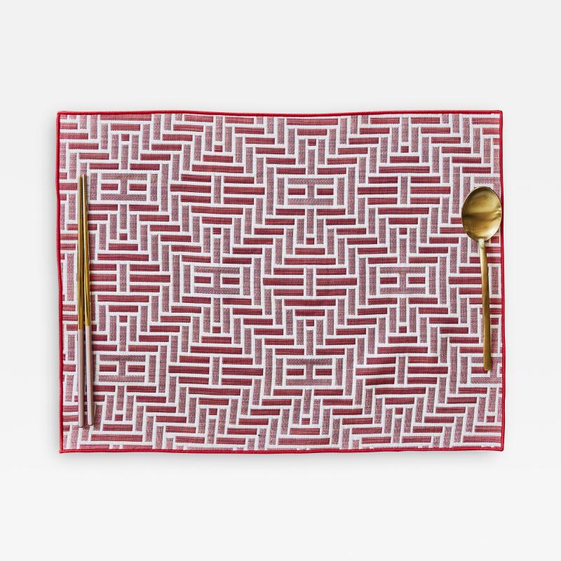  Galerie Reve H Losange Placemat Made With Hermes Fabric