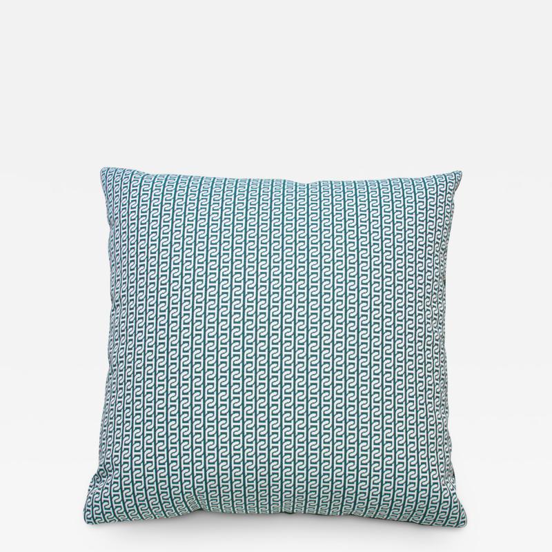  Galerie Reve Mini Circuit 24 Green Pillows Made With Hermes Fabric