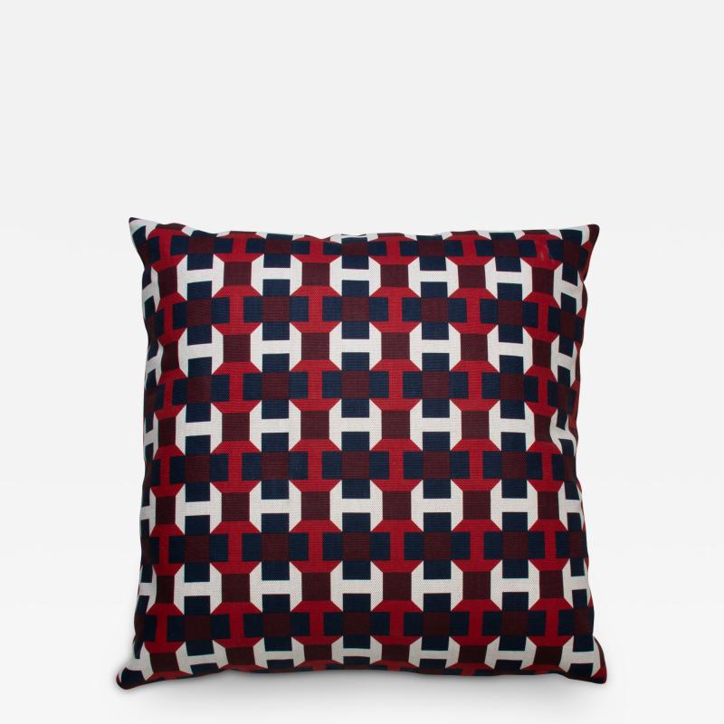  Galerie Reve Pavage Imprime Pillows Made With Hermes Fabric
