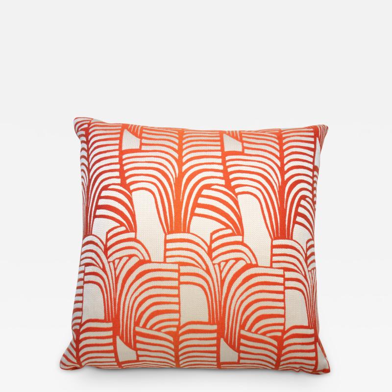  Galerie Reve Zebras Pillow Made With Hermes Fabric