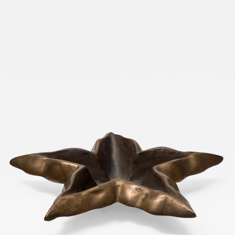  Garouste Bonetti Bronze Star Bowl by Garouste et Bonetti