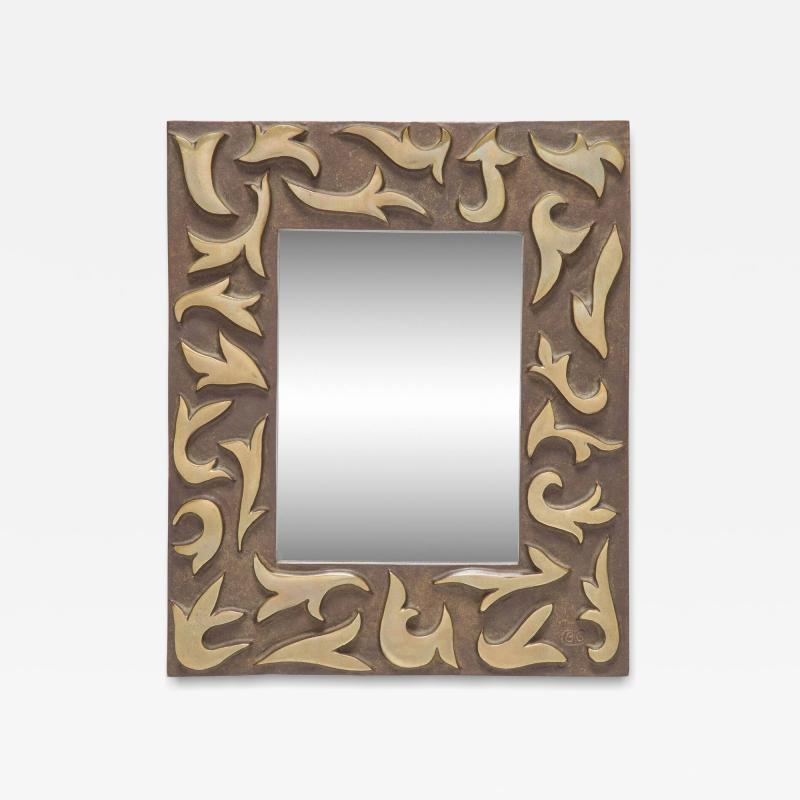  Garouste Bonetti Elizabeth Garouste and Mattia Bonetti Bronze Mirror