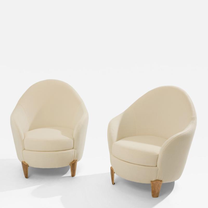  Garouste Bonetti Garouste Bonetti Koala armchairs bronze alpaca velvet 1995