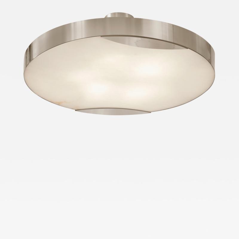  Gaspare Asaro Cloud N 1 Ceiling Light Polished Nickel Finish