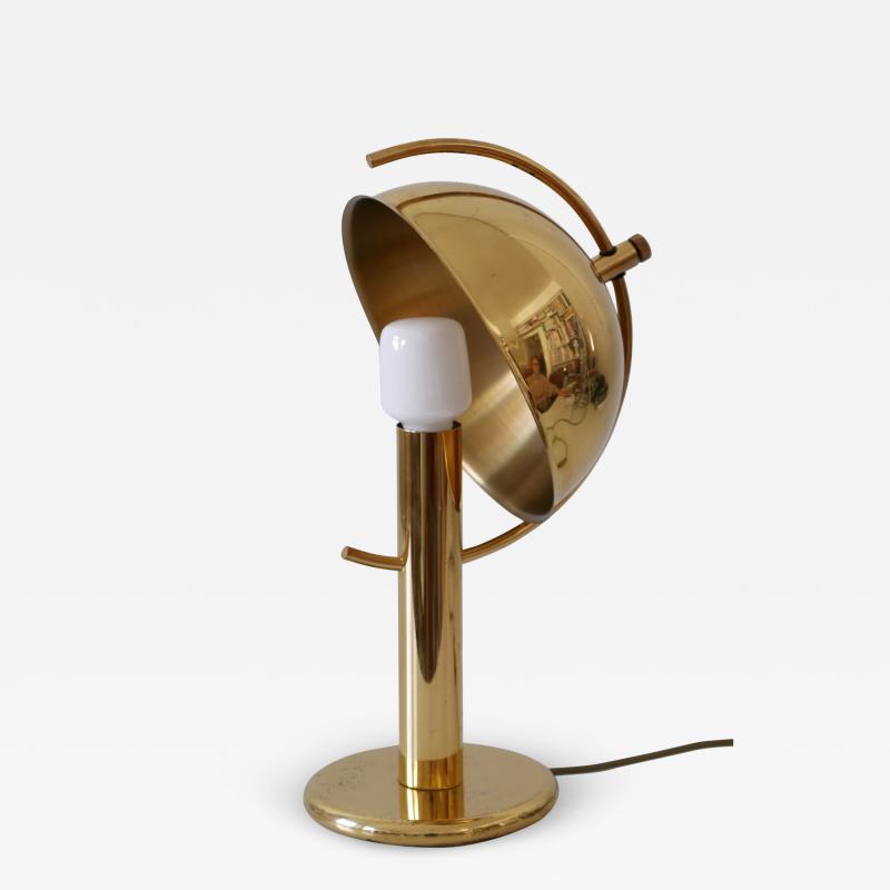  Gebr der Cosack Exceptional Mid Century Modern Brass Table Lamp by Gebr der Cosack Germany 1960s