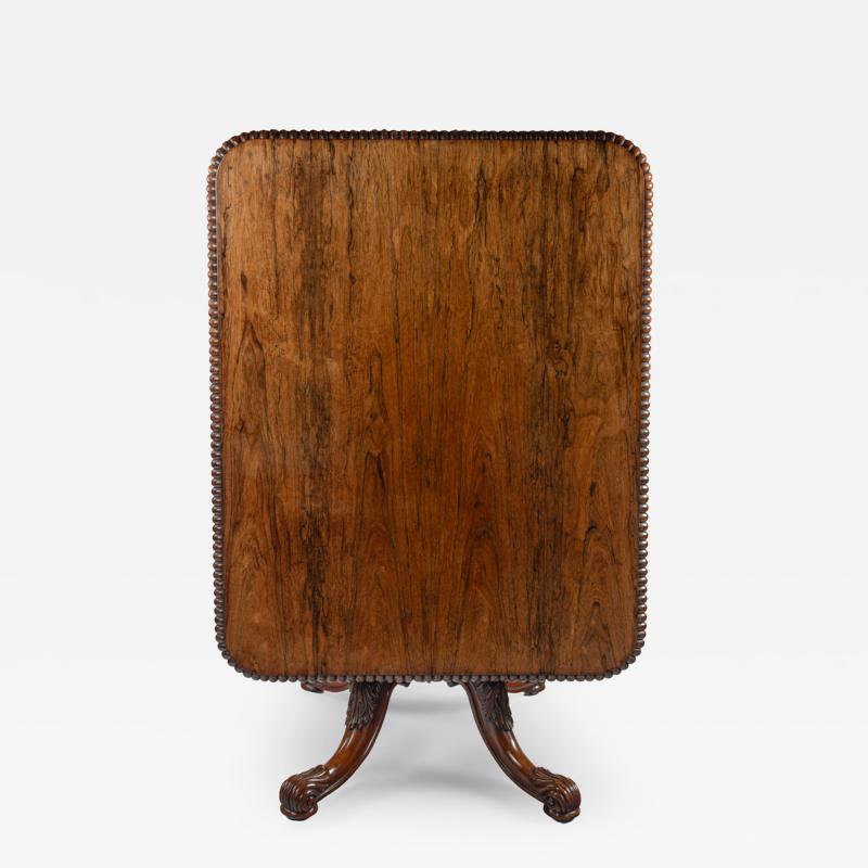  Gillows of Lancaster London A Fine George IV Period Breakfast Table Stamped by Maker Gillows of Lancaster