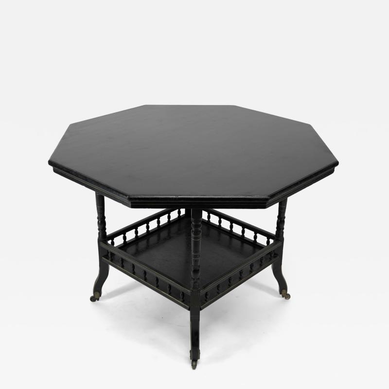  Gillows of Lancaster London Gillows probably An Ebonised Gilt Centre Table