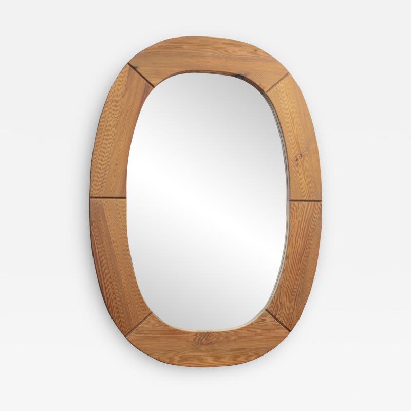  Glasm ster Swedish Pine Wall Mirror by Glasmaster for Markaryd