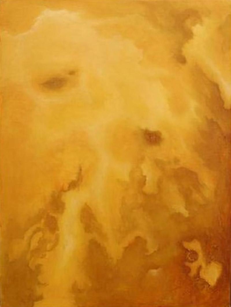  Gold Abstract Painting