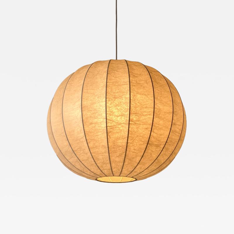  Goldkant Leuchten XL Mid Century Goldkant Cocoon Pendant Lamp or Hanging Light Germany 1960s