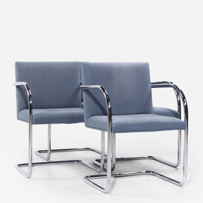  Gordon International Gordon International Mid Century BRNO Chairs Set of 4
