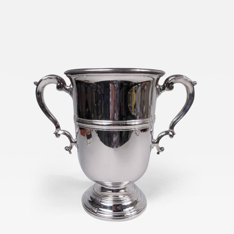  Gorham Manufacturing Co Gorham Edwardian Classical Large Sterling Silver Trophy Cup