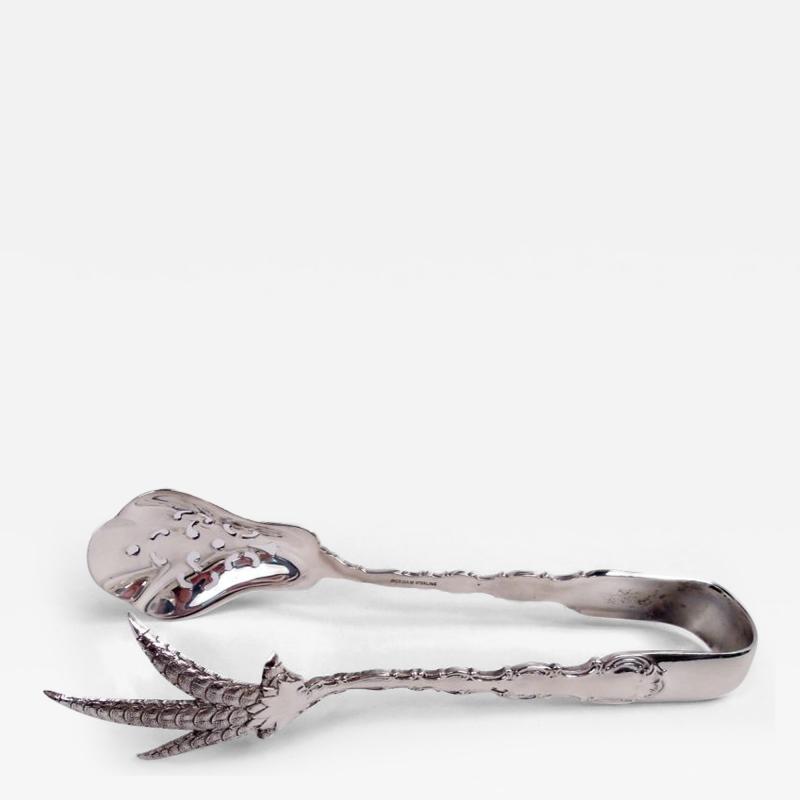  Gorham Manufacturing Co Gorham Strasbourg Sterling Silver Ice Tongs