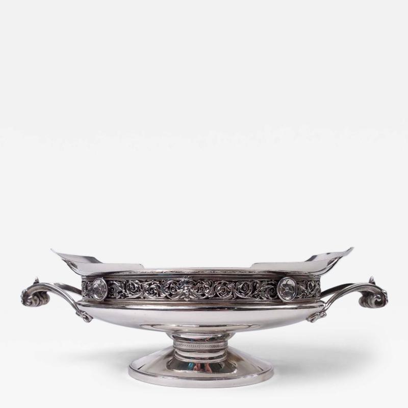  Gorham Manufacturing Co Gorham Victorian Classical Sterling Silver Centerpiece Bowl 1872