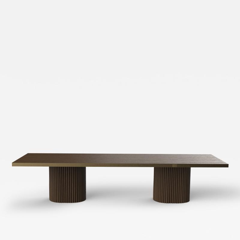  Greenapple Modern Biloba Dining Table American Oak Handmade in Portugal by Greenapple