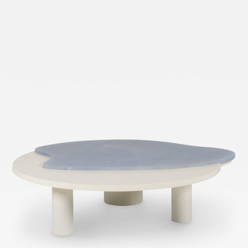  Greenapple Organic Modern Bordeira Coffee Tables Blue Onyx Handmade by Greenapple