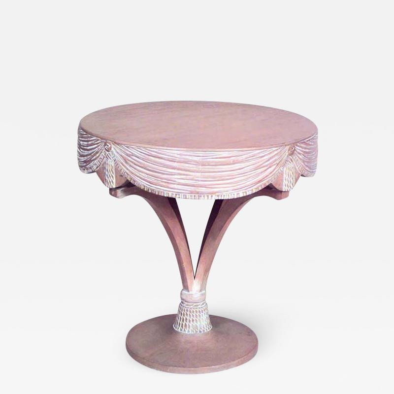  Grosfeld House American Art Moderne Bleached Maple End Table