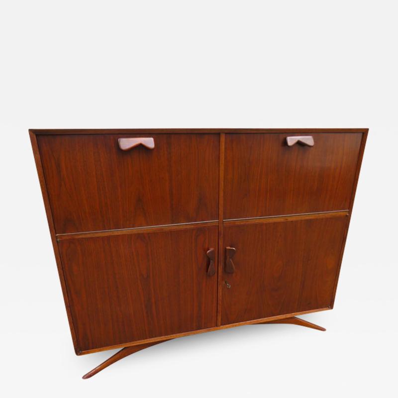  Grosfeld House Fabulous Grosfeld House Style Splayed Legs Bar Desk Cabinet Mid Century Modern