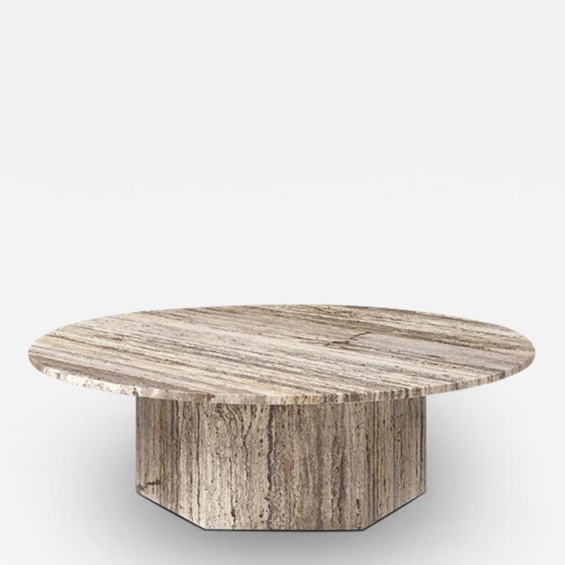  Gubi EPIC 43 COFFEE TABLE IN GREY TRAVERTINE