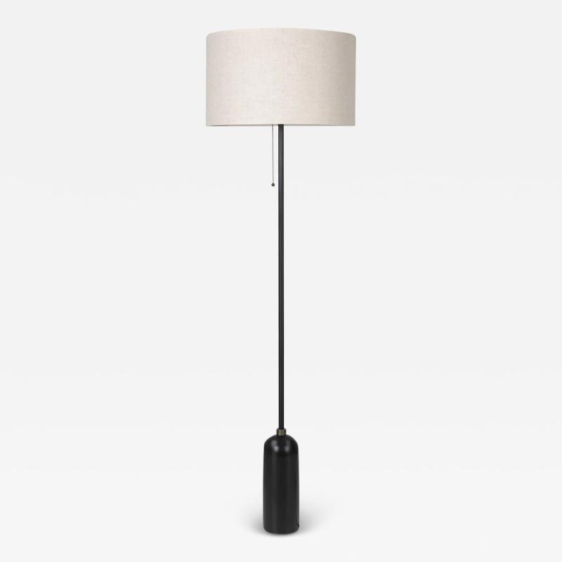  Gubi GRAVITY FLOOR LAMP IN BLACKENED STEEL