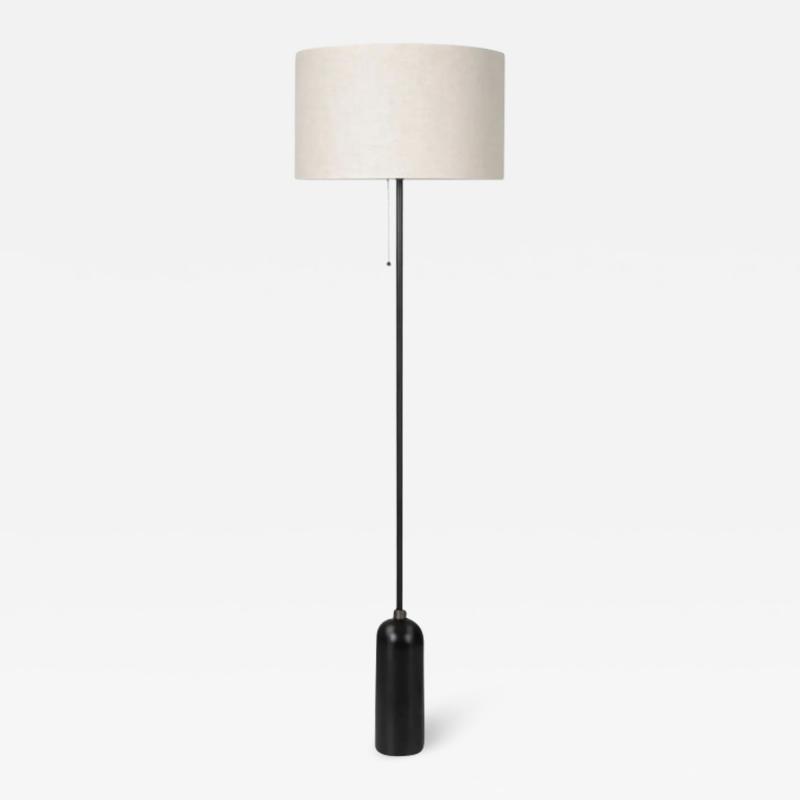  Gubi Gravity Blackened Steel Floor Lamp for Gubi