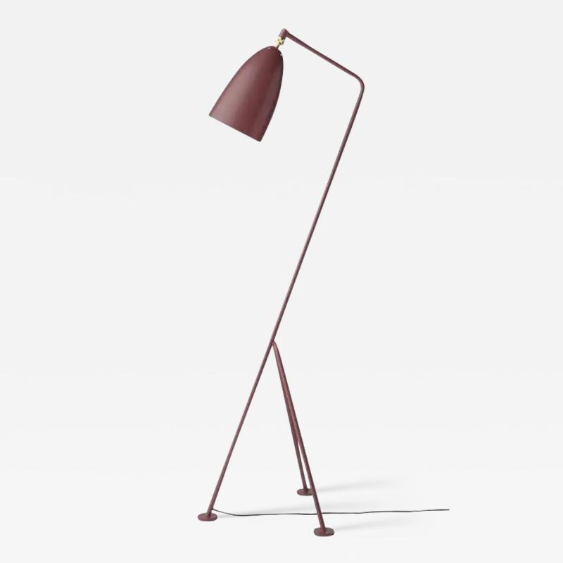  Gubi Greta Magnusson Gubi One Grasshopper Andorra Red Floor Lamp Mid Century Modern