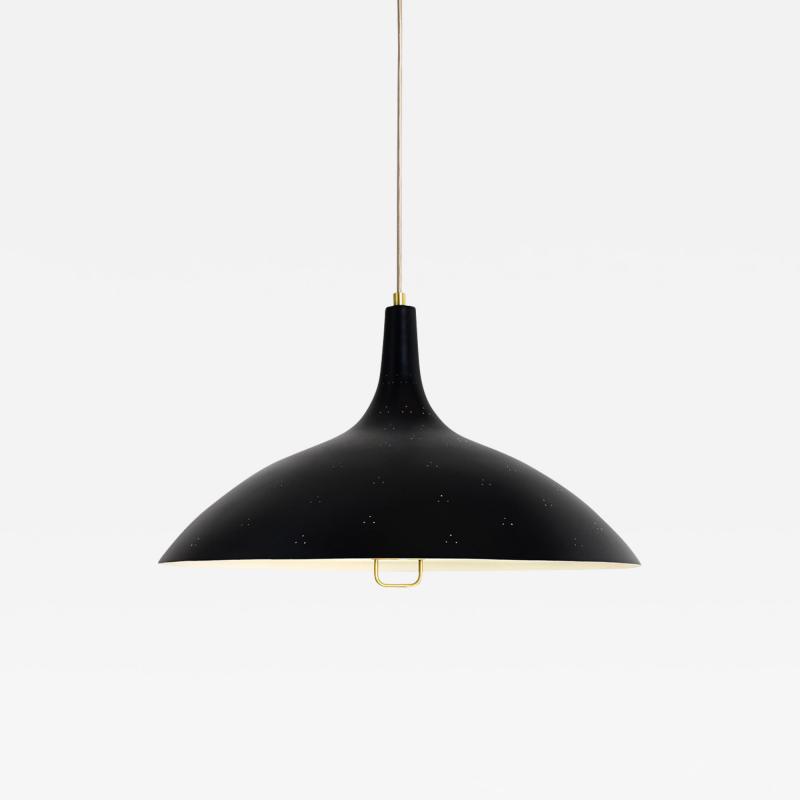  Gubi Paavo Tynell 1965 Pendant Lamp in Black