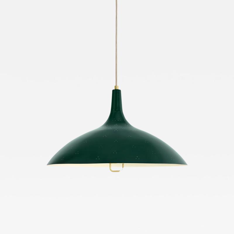  Gubi Paavo Tynell 1965 Pendant Lamp in Green