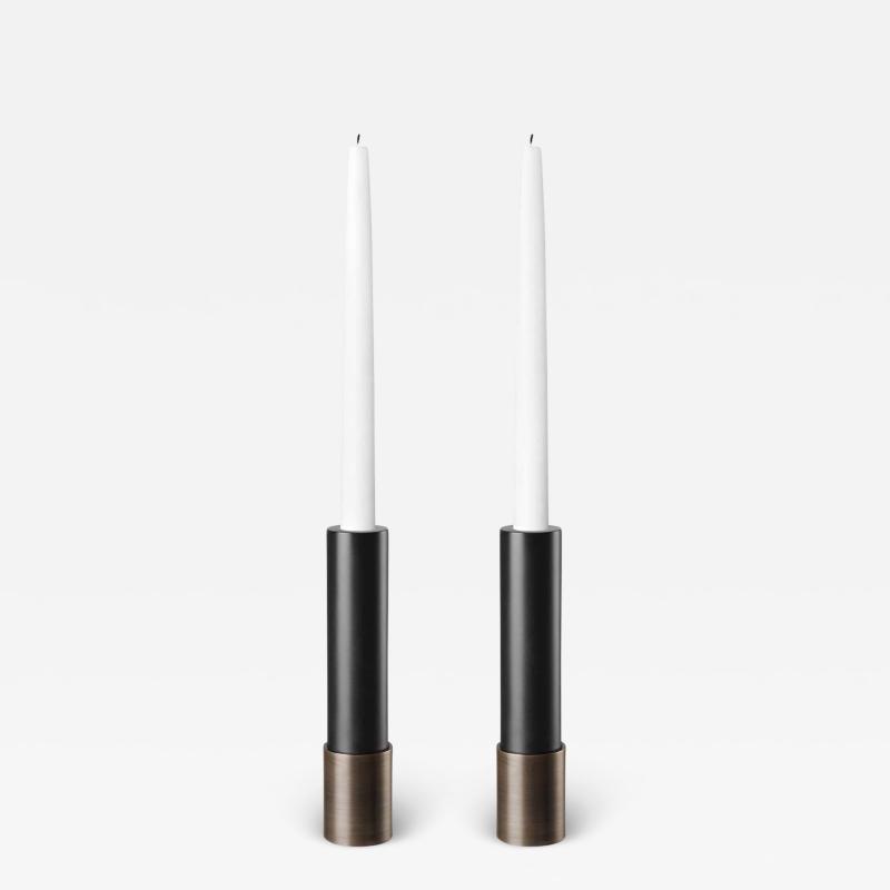  Gubi Pair of Candlesticks by Space Copenhagen for GUBI