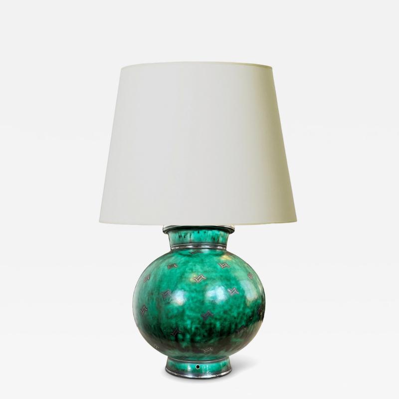  Gustavsberg Table lamp by Wilhelm K ge for Gustavsberg