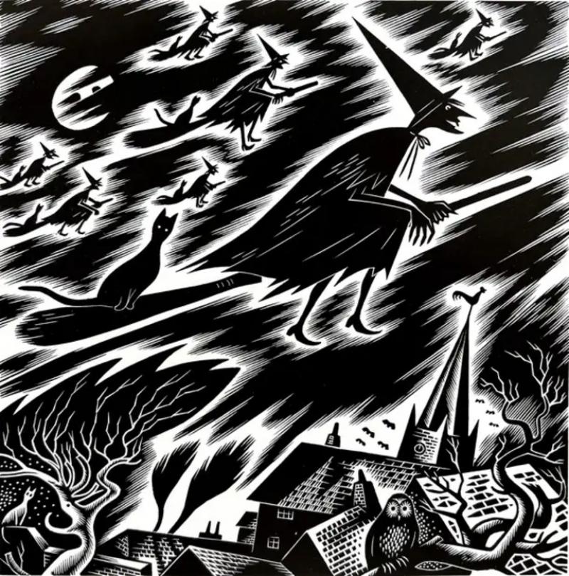  Gwenda Morgan Midnight Madness Witches on Night Flight