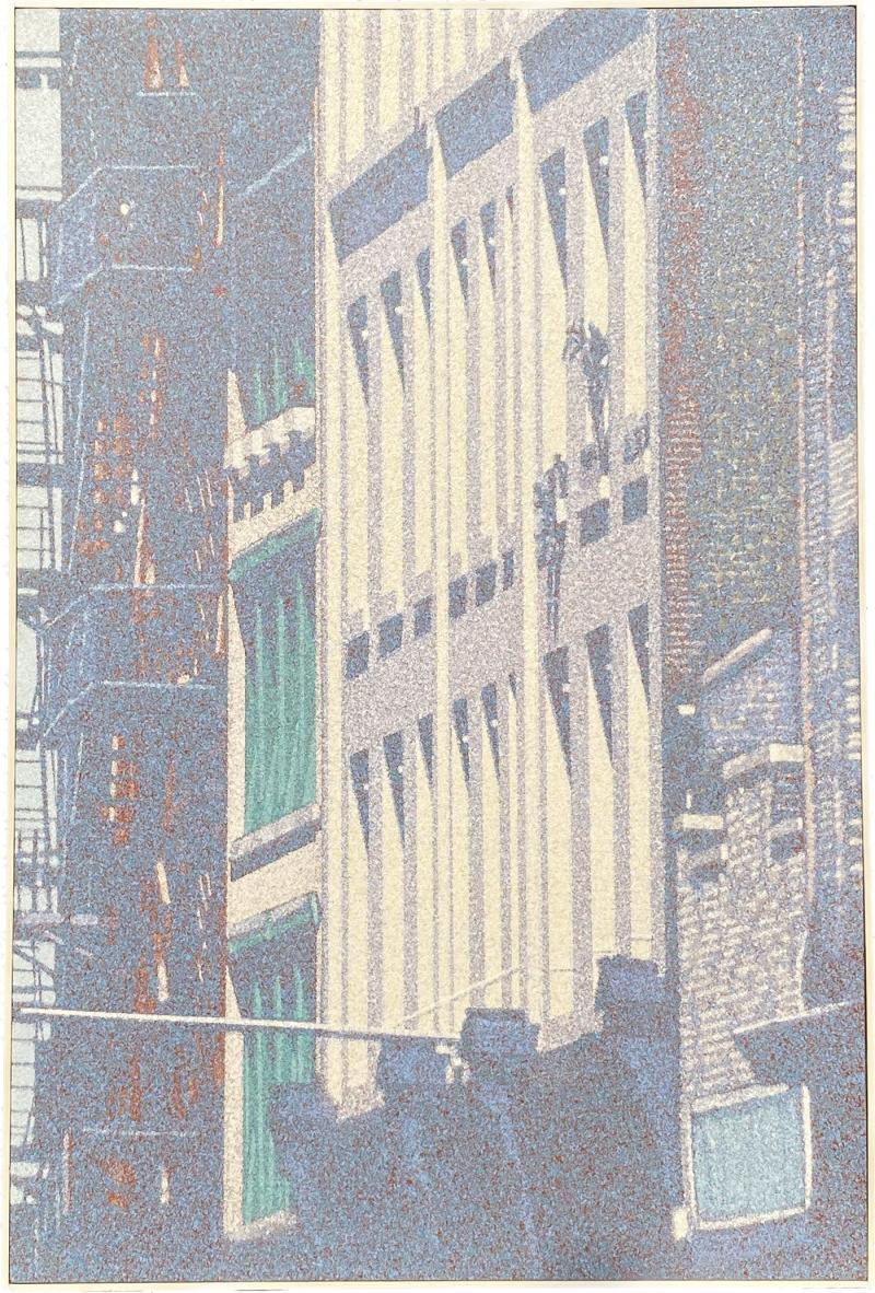  H N Han 465 W Broadway Fire Escape