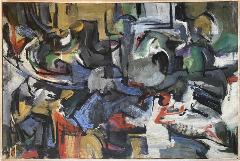  H Theodore Jr Hallman Still Life Abstract