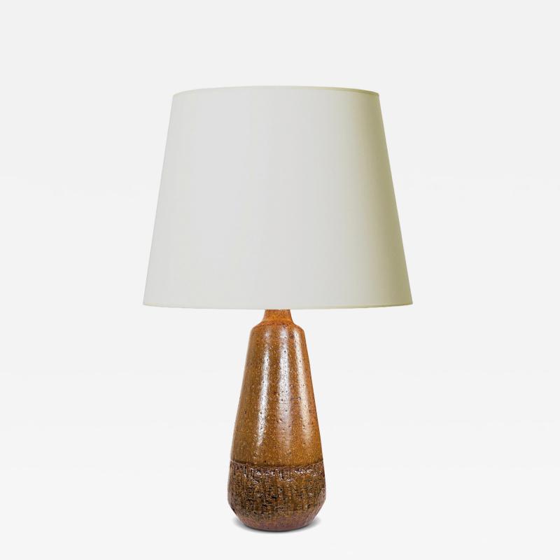  H gan s Keramik Table lamp by Yngve Blixt for H gan s