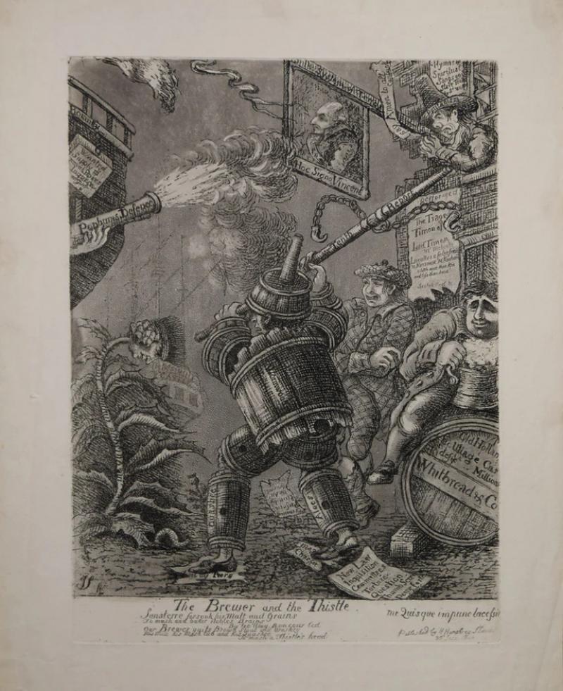  HANNAH HUMPHREY HANNAH HUMPHREY ACTIVE 1774 1817 THE BREWER AND THE THISTLE