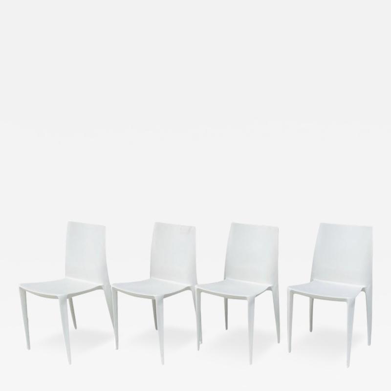  HELLER GALLERY Set of 4 Chairs by Mario Bellini for Heller