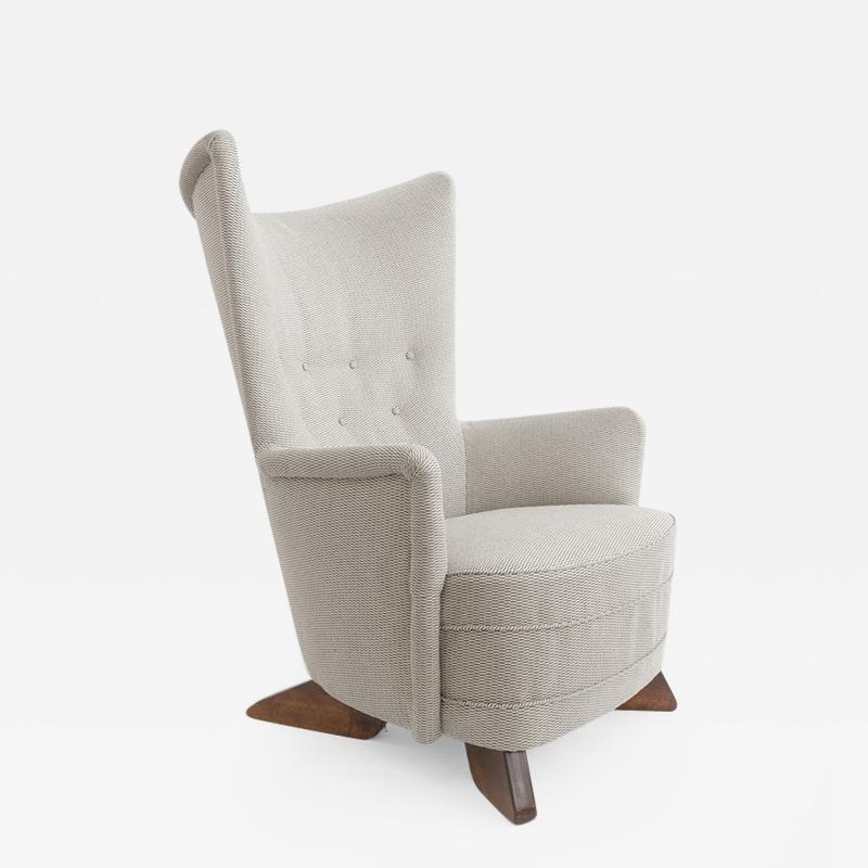  HIORT TUOTE PUUNVEISTO CARL GUSTAF HIORT AF ORN S 1940s ARMCHAIR FOR HIORT TUOTE PUUNVEISTO FINLAND