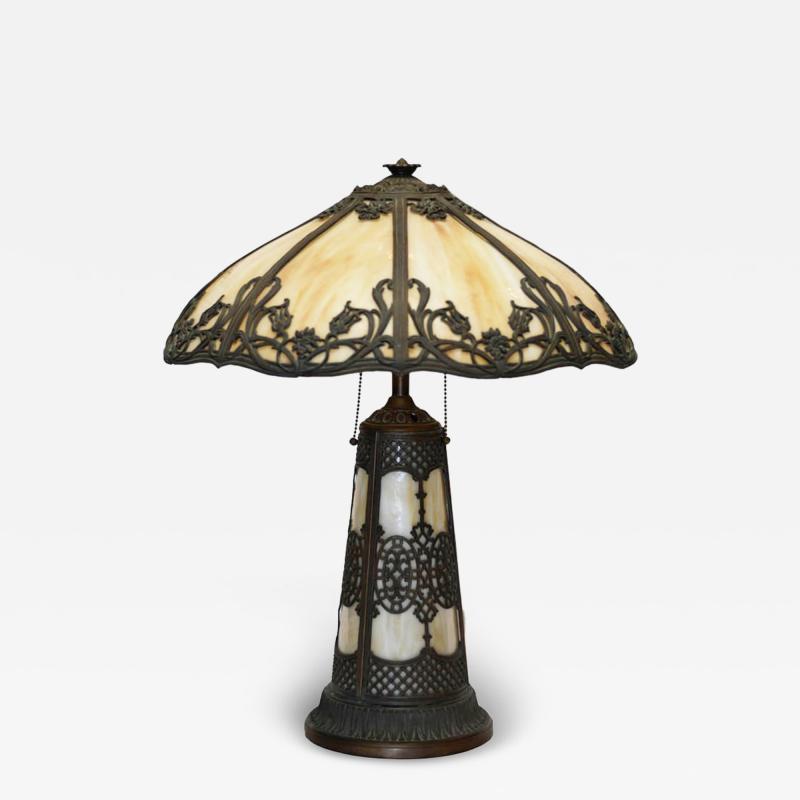  Handel Co Handel Style Panal Lamp Shade With Matching Base