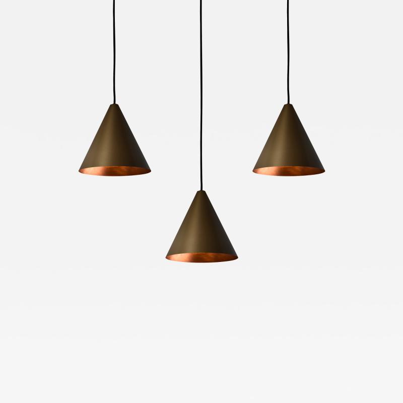  Hans Agne Jakobsson Hans Agne Jakobsson Tratten Pendant in Brown