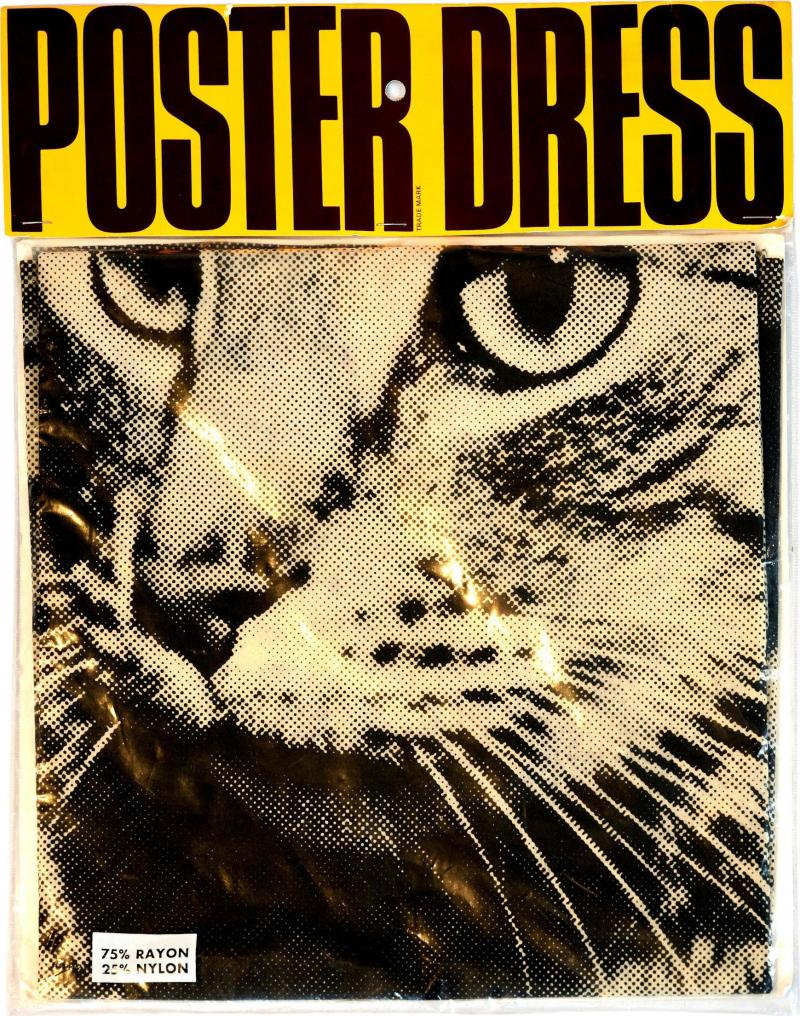  Harry Gordon Cat by Harry Gordon Poster Dresses Ltd London England 1968